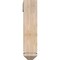 Ekena Millwork Merced Arts and Crafts Smooth Bracket w/ Offset Brace, Douglas Fir, 5 1/2"W x 24"D x 24"H BKT0604X24X24MRC03SDF - alternate 3